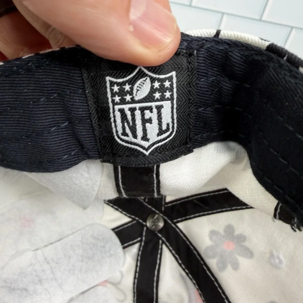Houston Texans Hat Cap Strap Back NFL Daisy Floral Embroidered Kids Football 47
